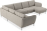 Madison Lux - Hörnsoffa med schäslong höger - Beige