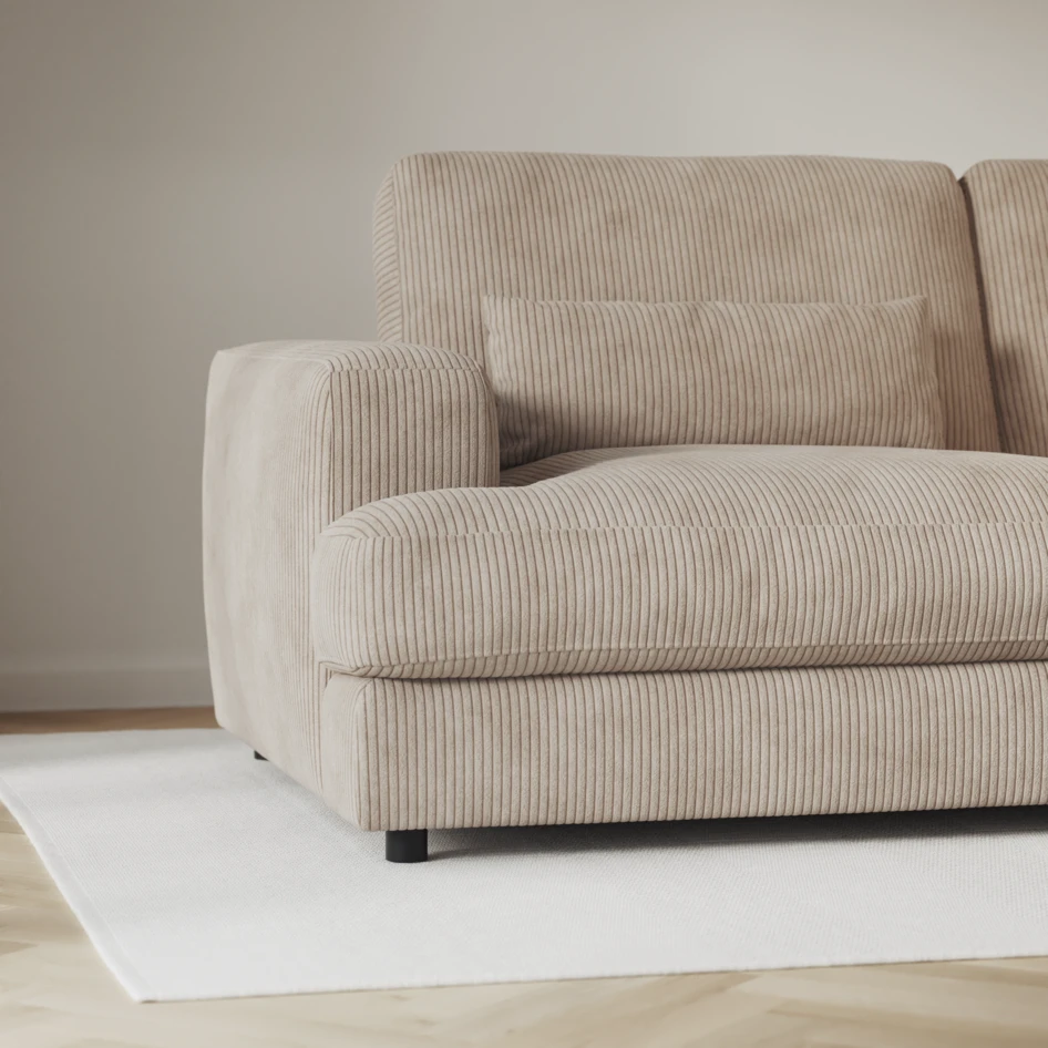 Noma - 3-sits soffa - Beige