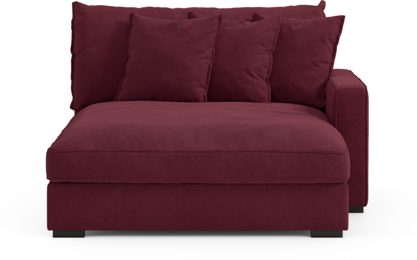 Rossi - Schäslong XL höger - Röd