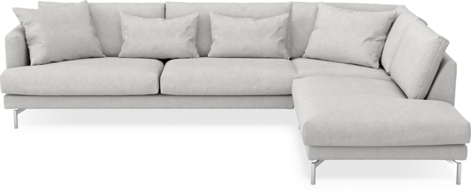 Harper - 3-sits soffa med divan höger - Grå