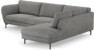 Madison Lux - 3-sits soffa med divan höger - Grå