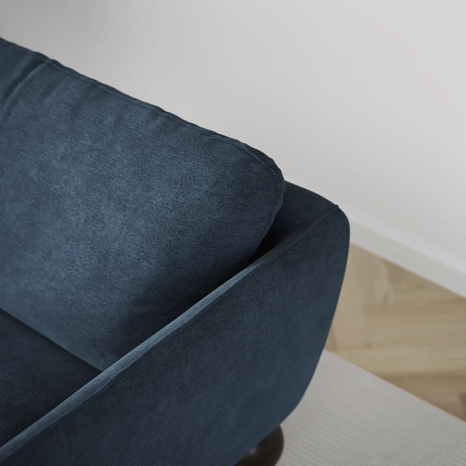 Madison Lux - 2-sits soffa - Blå