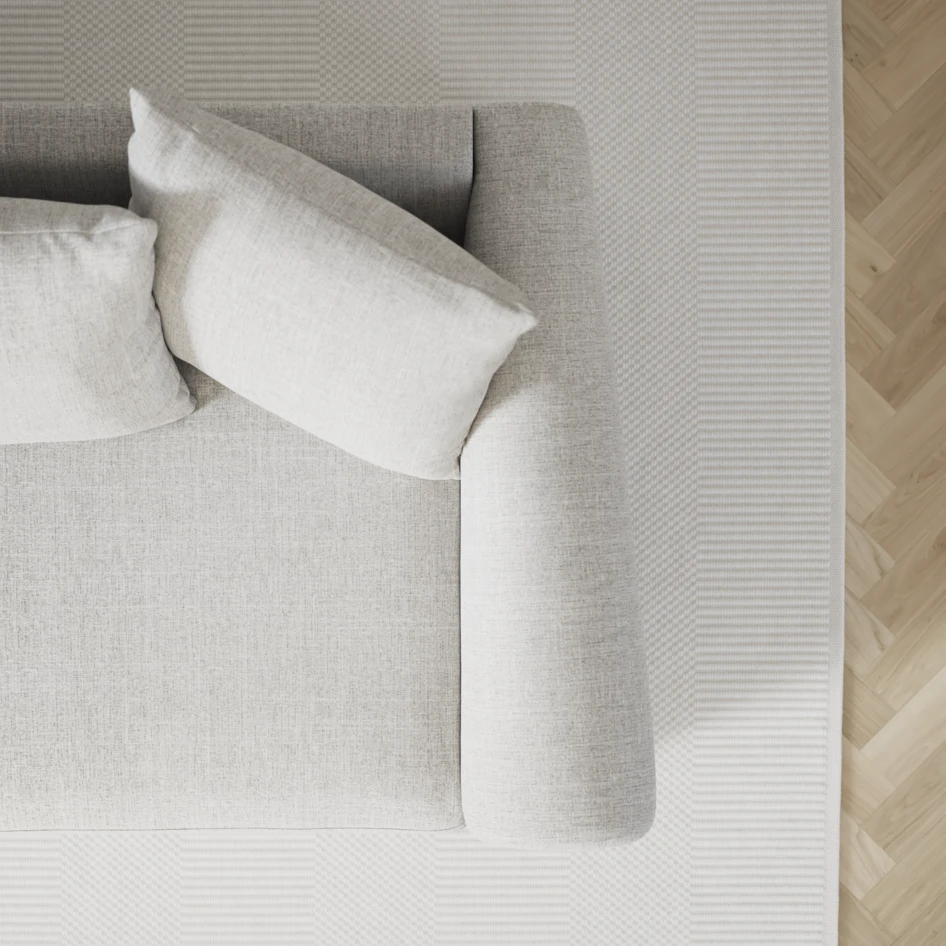 Town - 3-sits soffa med divan höger och schäslong vänster - Grå