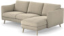 Madison - 2-sits soffa med schäslong höger - Beige