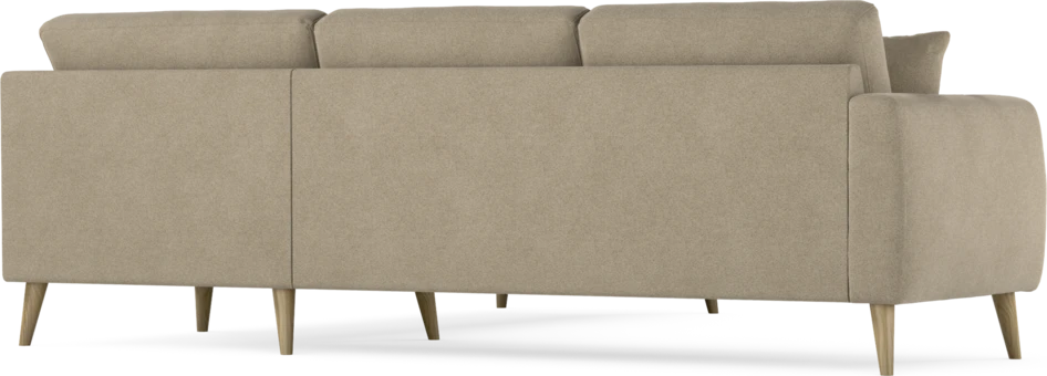 Eden - Hörnsoffa, 2,5+2,5-sits - Beige