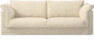 Cherrie - 3-sits soffa med kappa - Vit