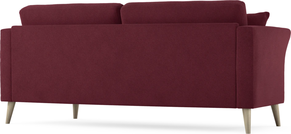 Eden - 2,5-sits soffa svängd - Röd