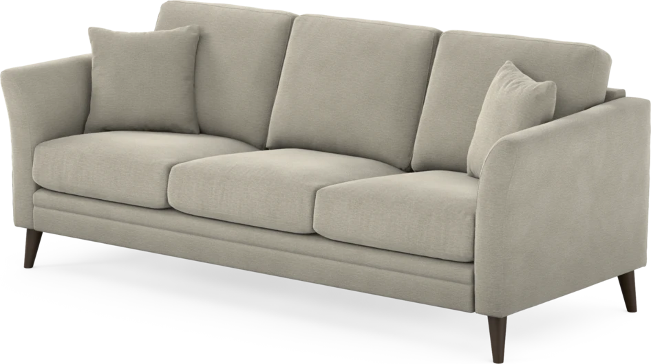 Eden - 3-sits soffa - Brun