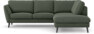 Madison Lux - 2-sits soffa med divan höger - Grön