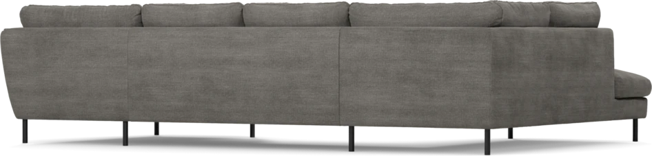 Madison - 2-sits soffa med divan vänster och schäslong höger - Grå