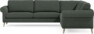 Bridge - Hörnsoffa, 3+2-sits - Grön