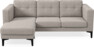 Rio - 3-sits soffa med schäslong vänster - Beige