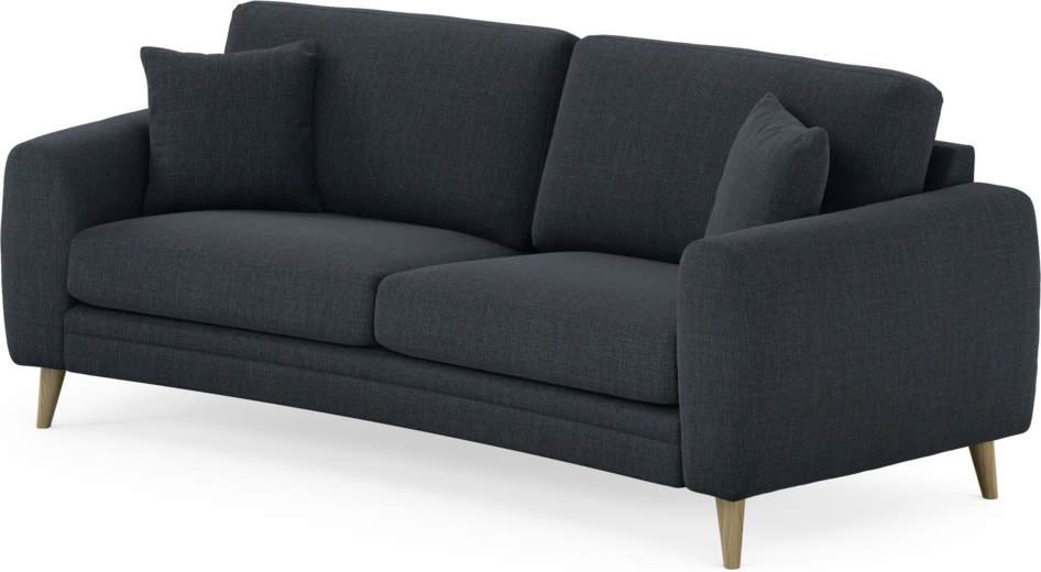 Eden - 2,5-sits soffa svängd - Blå