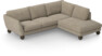 Madison Lux - 2-sits soffa med divan höger - Beige