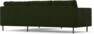 Madison Lux - 2-sits soffa med divan höger - Grön