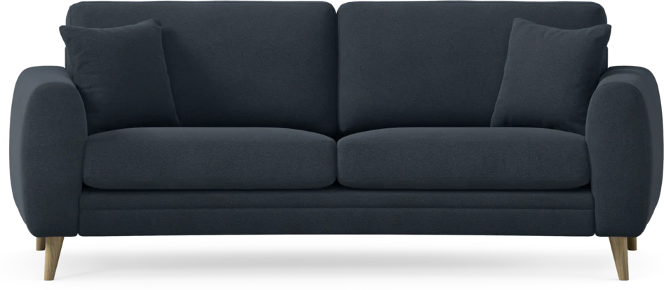 Eden - 2,5-sits soffa svängd - Blå