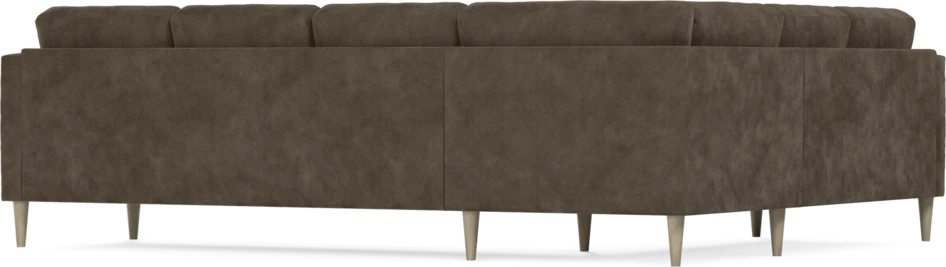 Eden - Hörnsoffa, 2+3-sits - Brun