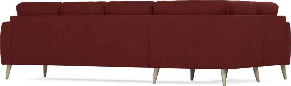Eden - Hörnsoffa, 1+3-sits - Röd