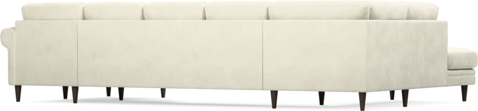 Eden - 3-sits soffa med divan vänster och schäslong höger - Vit