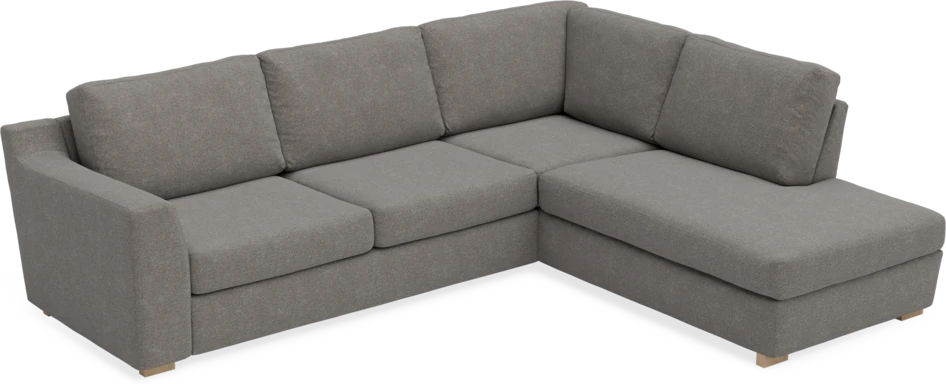 Friday - 2,5-sits soffa med divan höger - Grå