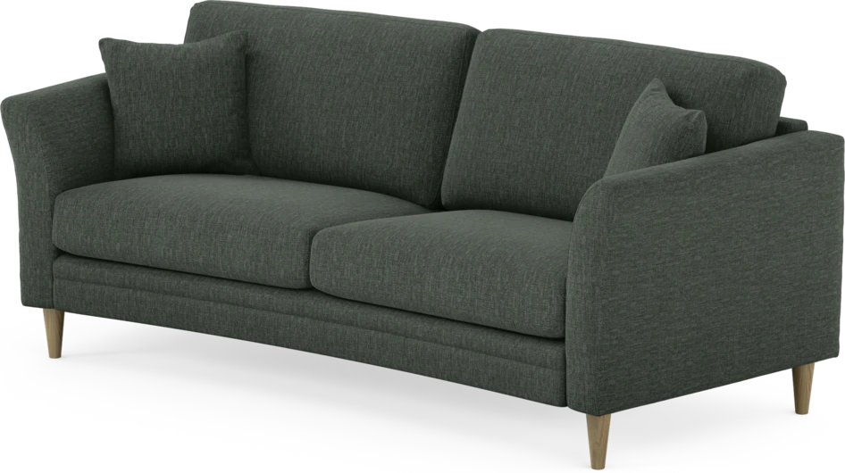 Eden - 2,5-sits soffa svängd - Grön