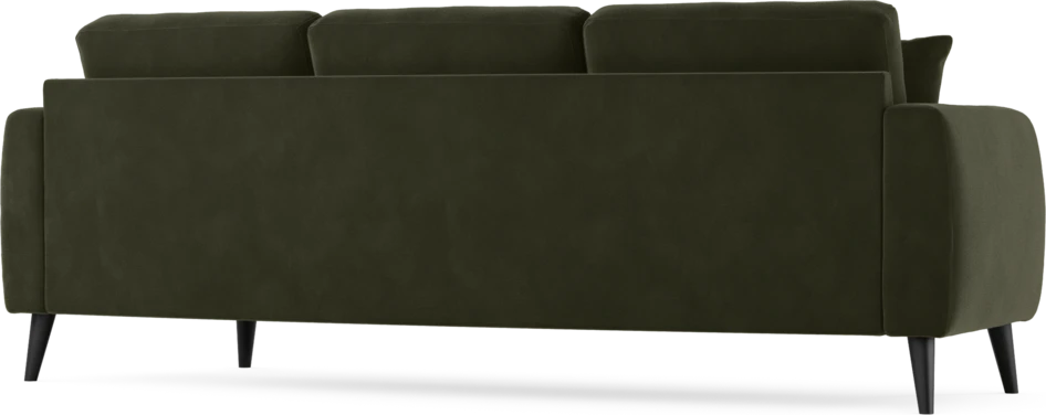 Eden - 3-sits soffa svängd - Grön