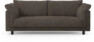 Cherrie - 2,5-sits soffa, hel dyna, fast klädsel - Brun