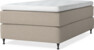 Delux Dream - Kontinentalsäng, enkelsäng 120 cm med bäddmadrass - Beige