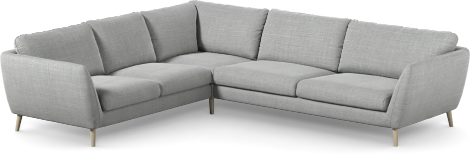 Madison Lux - Hörnsoffa 2+3-sits, hörn 1 - Grå