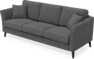 Eden - 3-sits soffa - Svart