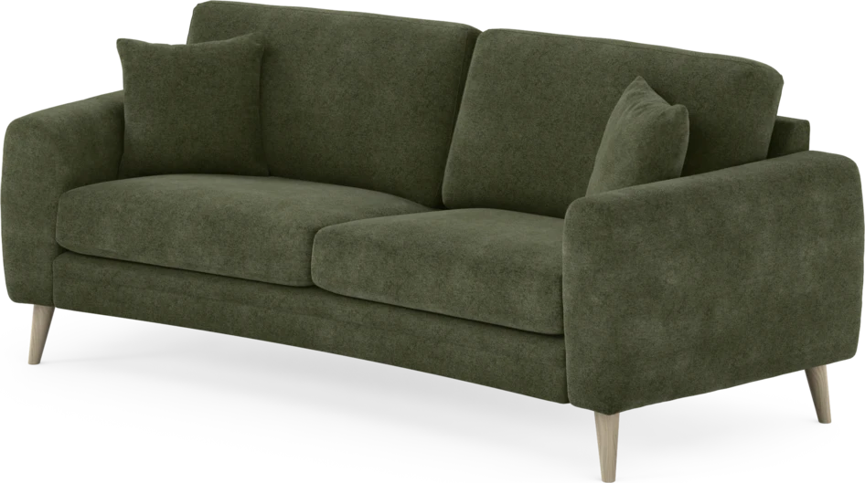 Eden - 2,5-sits soffa svängd - Grön