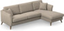 Eden - 2,5-sits soffa med schäslong - Beige
