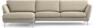 Madison Lux - 3-sits soffa med schäslong vänster - Beige