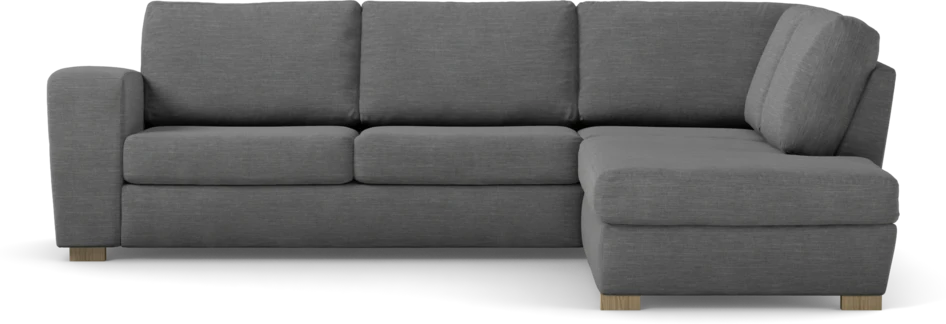Friday - 2,5-sits soffa med divan höger - Grå
