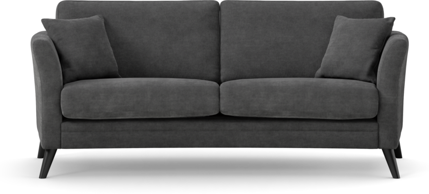 Eden - 2,5-sits soffa svängd - Grå