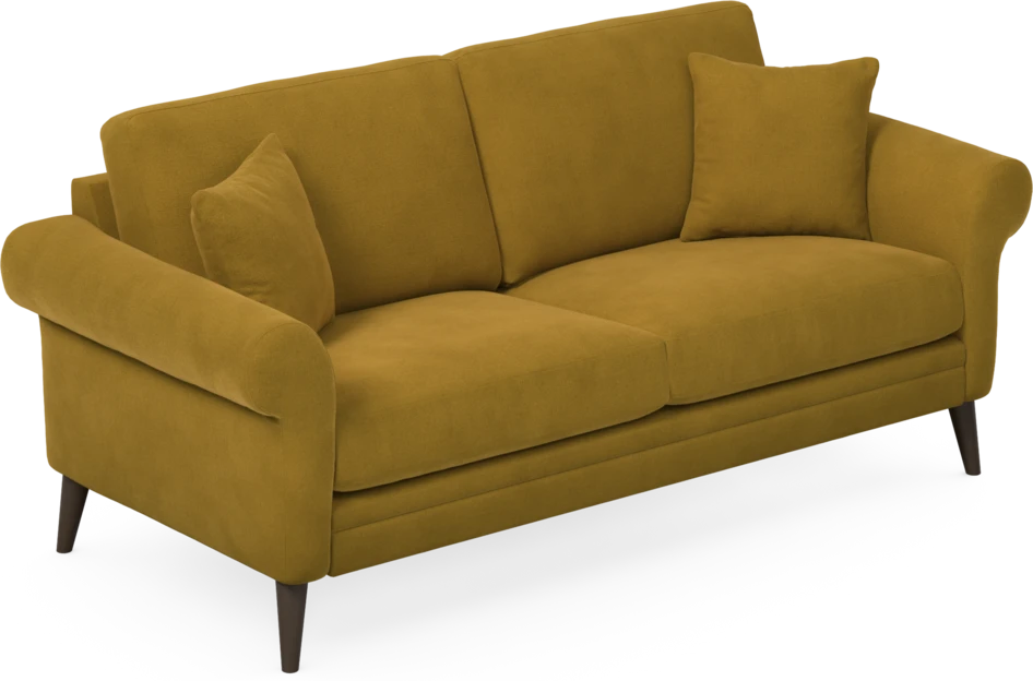 Eden - 2,5-sits soffa - Gul