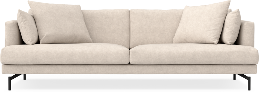 Harper - 4-sits soffa - Vit