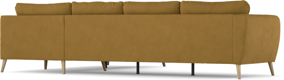 County - Hörnsoffa, 3+2-sits - Gul