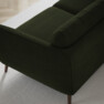 Madison Lux - 2-sits soffa med schäslong vänster - Grön