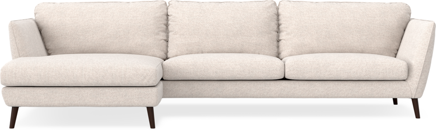 Madison - 3-sits soffa med schäslong vänster - Beige