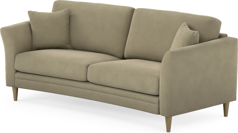 Eden - 2,5-sits soffa svängd - Beige