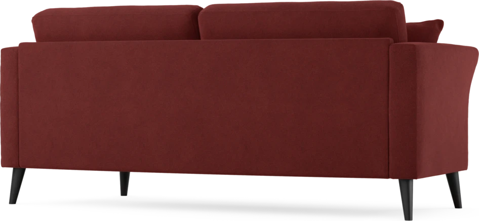 Eden - 2,5-sits soffa svängd - Röd