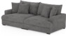 Rossi - 3-sits soffa - Grå