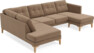 Rio - 3-sits soffa med divan vänster och schäslong höger - Beige