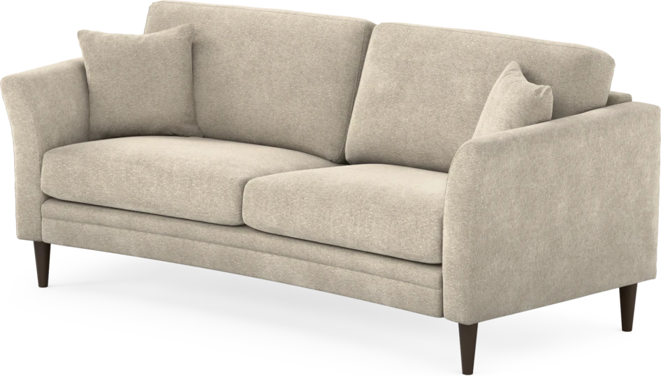 Eden - 2,5-sits soffa svängd - Beige
