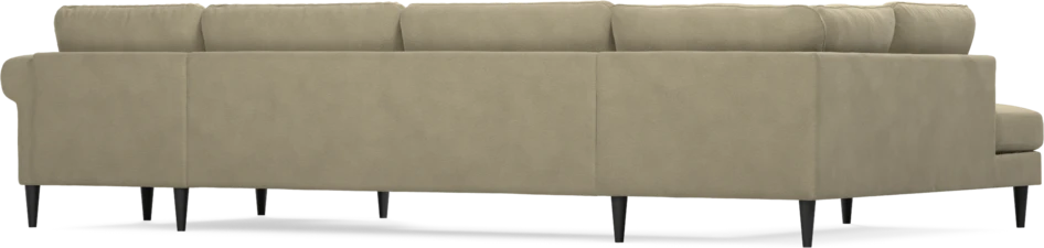 Bridge - 3-sits soffa med divan vänster och schäslong höger - Beige