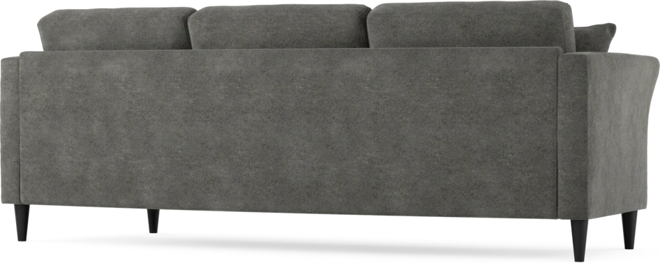 Eden - 3-sits soffa svängd - Grå