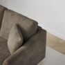 Eden - Hörnsoffa, 1+3-sits - Brun