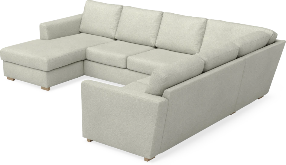 Friday - Hörnsoffa, 3+2-sits med schäslong vänster - Beige