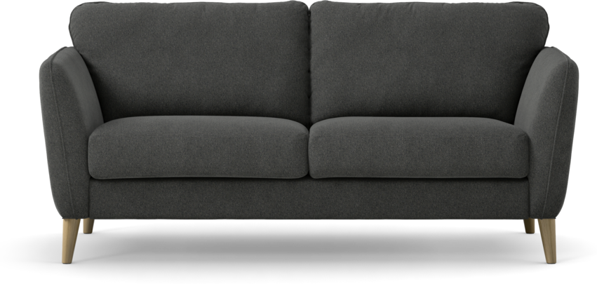 Bridge - 2-sits soffa - Svart